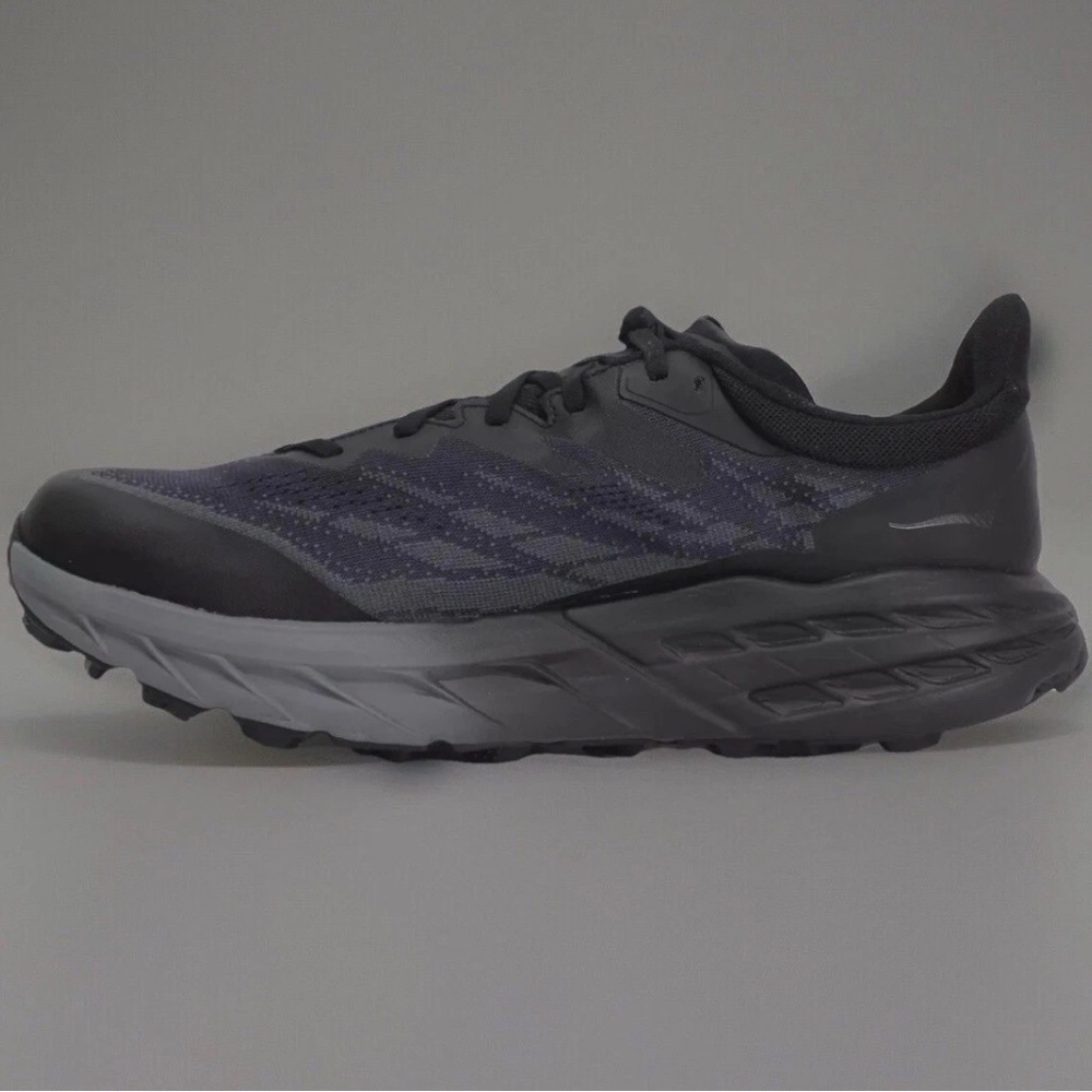 NEW Hoka One One Speedgoat 5 GTX Shoes Men's Black 1127912-BBLC Running - Picture 7 of 8